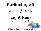 Click for Bariloche, Argentina Forecast