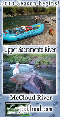 More information regarding fly fishing the Sac & McCloud Click here!