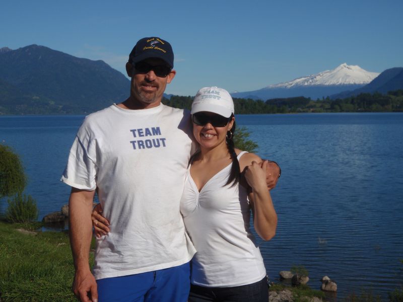 Jack & Carola Trout Lago Panguipulli Chile