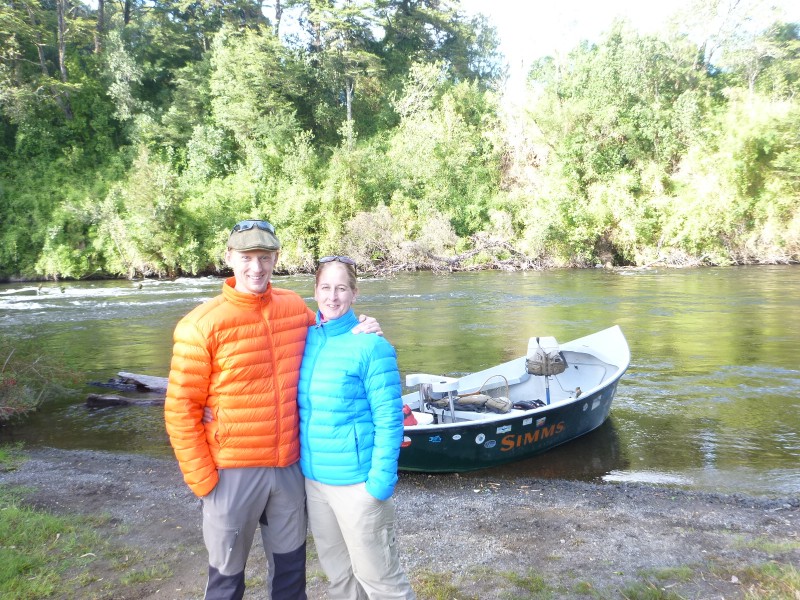 Chile fly fishing jack trout