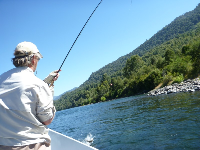 jack Trout fly fishing guide Chile