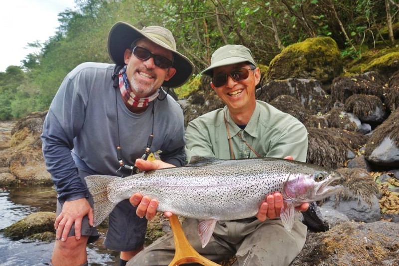 jack trout chile fly fishing 