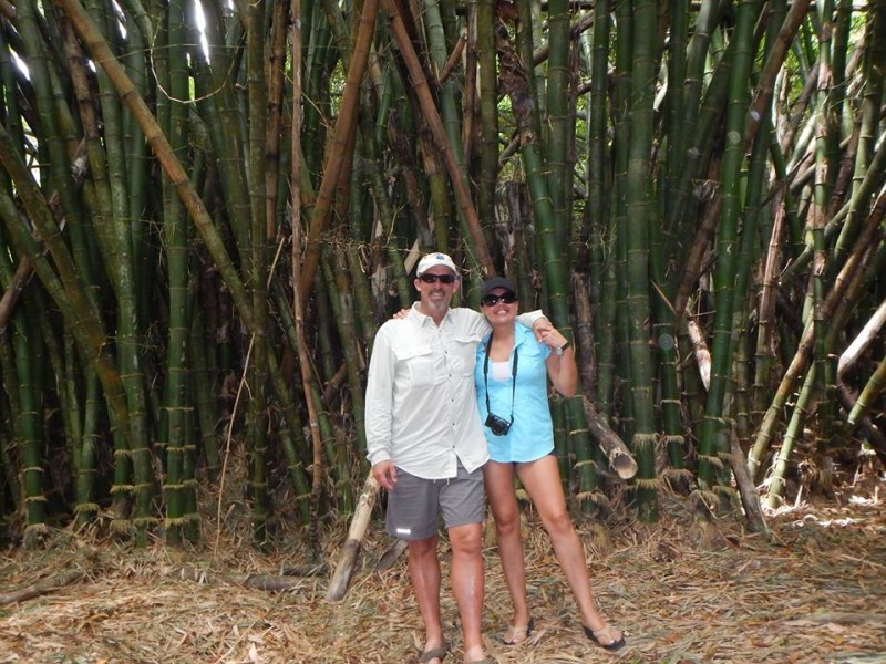 Jack & Carola Trout In Belize