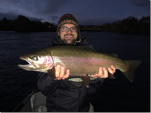 Danny Gebhart Lower Sac Jack Trout fly Fishing