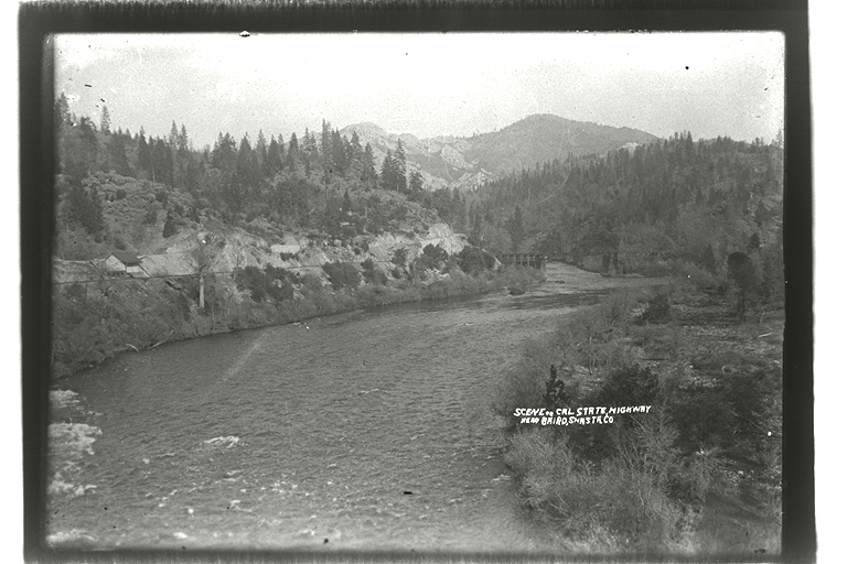 McCloud River Joins the Pit River 1880's