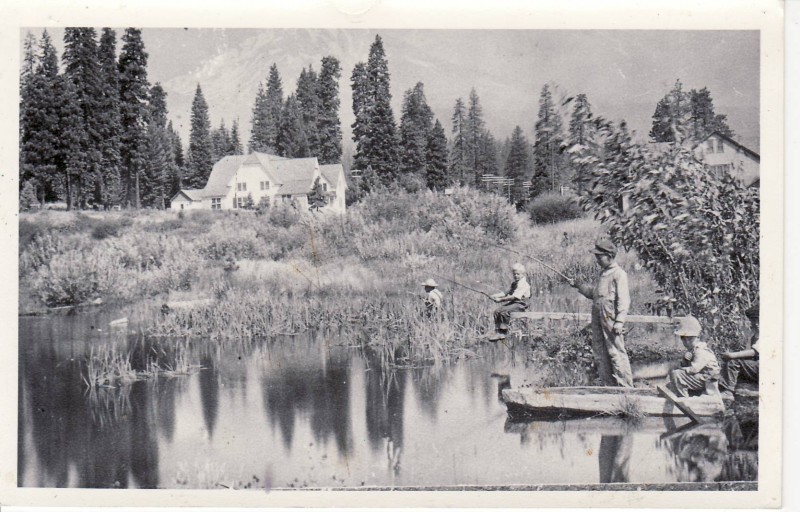 McCloud fishing in town 1900's