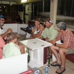 Waiting on our plane in Havana