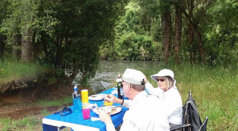 Fly fishing Lakes District Chile