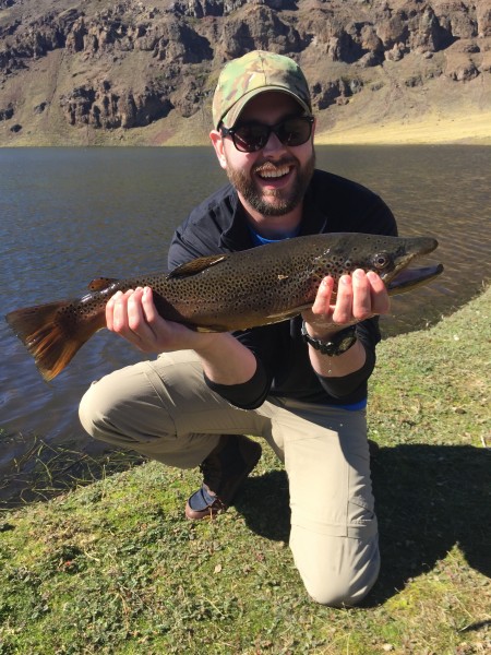 Fly Fishing Near Puerto Natales Chile