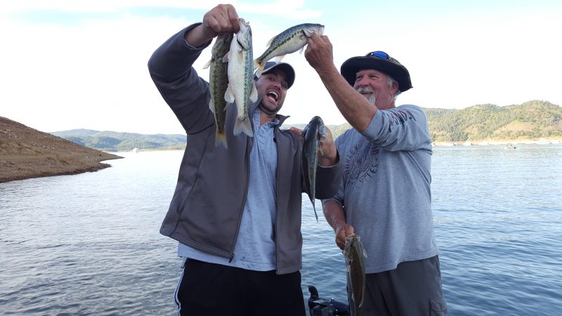 Fly fishing Oroville Lake