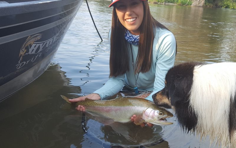 Fly fishing guide Kayla Katayama