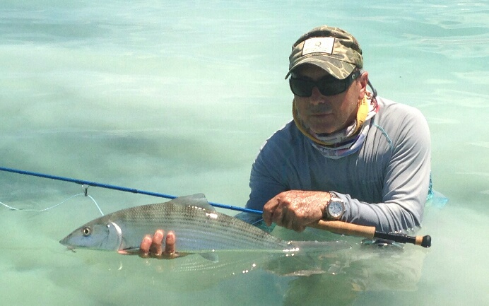 Fly fishing for tarpon in Cuba