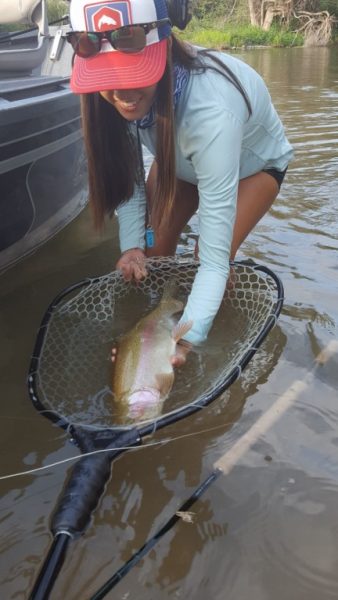 Steelhead fly fishing Lower Feather