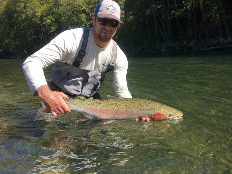 Steelhead fishing Trinity river