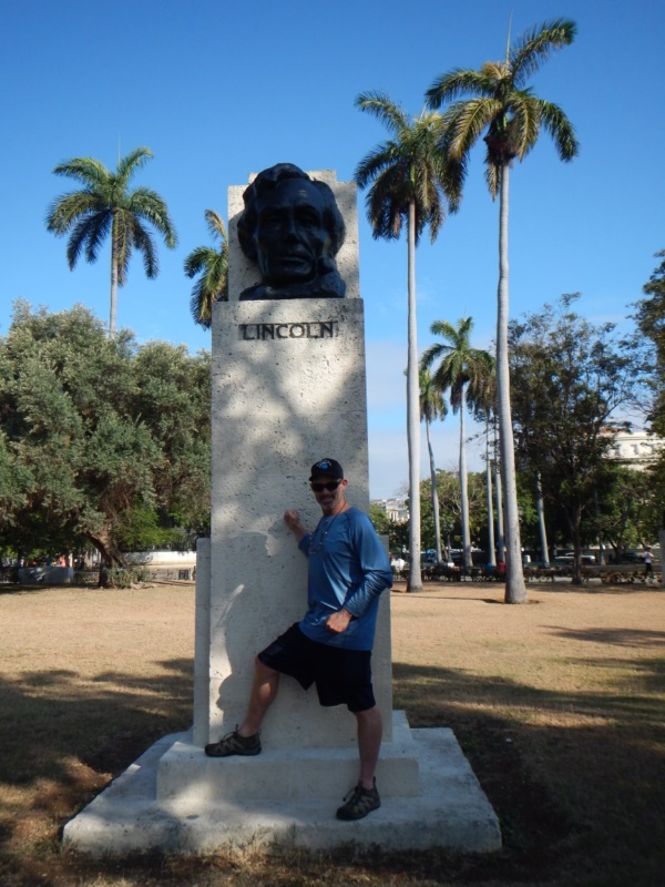 President Lincoln Statue Havana Cuba