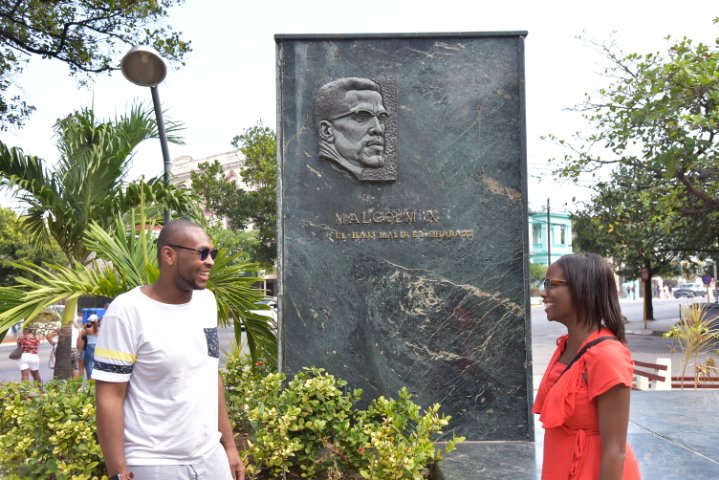Malcolm X Statue Havana Cuba