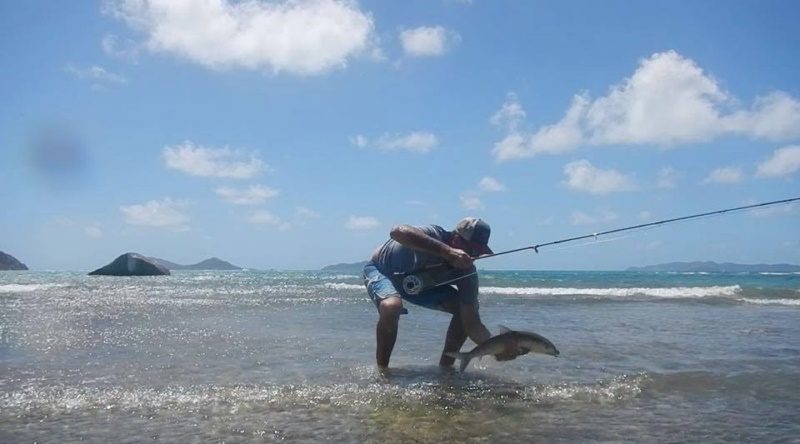 fly fishing guide Nanny Cay