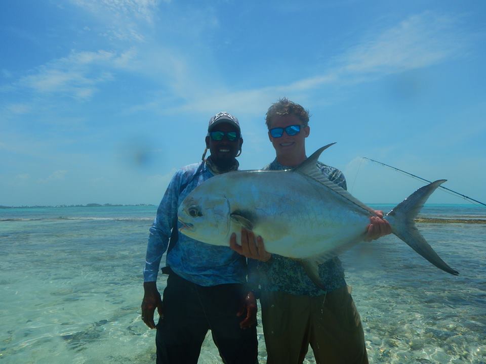 Jack Trout Belize City Fly Fishing