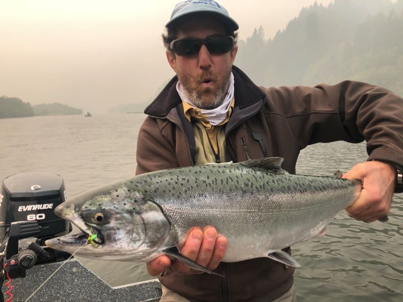 Lower Klamath mouth summer fishing 2021