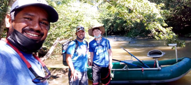 Fishng costa rica with flies 2021