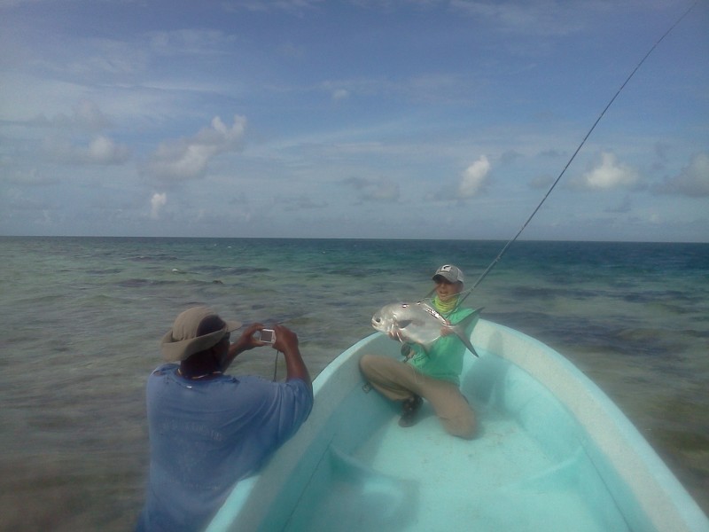 Belize Jack Trout Fly Fishing