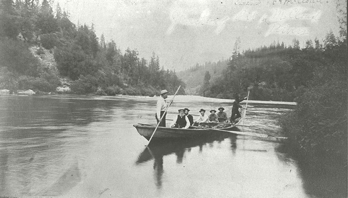 Wintu taking over crew from Baird Hatchery 1870's