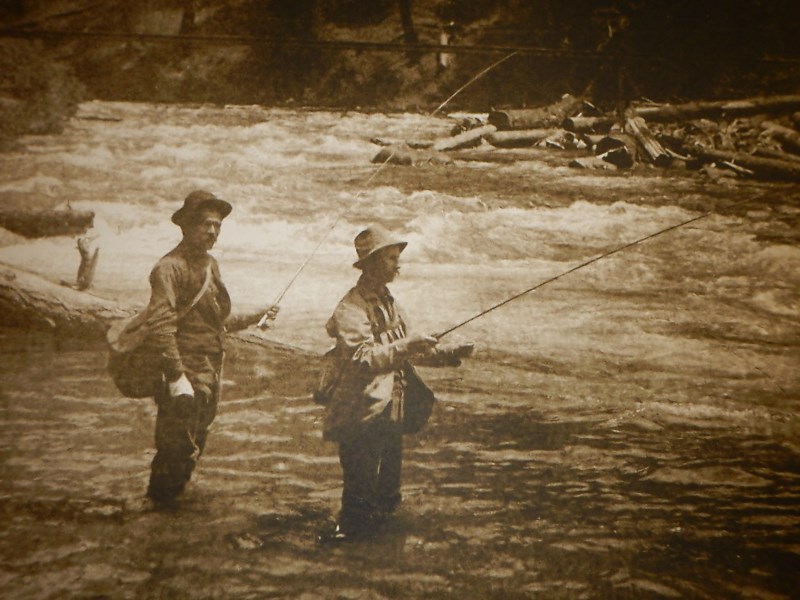 fly fishing McCloud River 1880's
