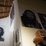 Fidel picture in tourist restaurant Cuba