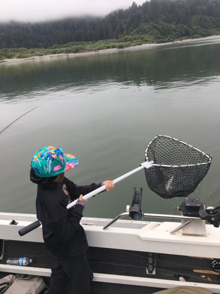 Fly fishing Lower Klamath river