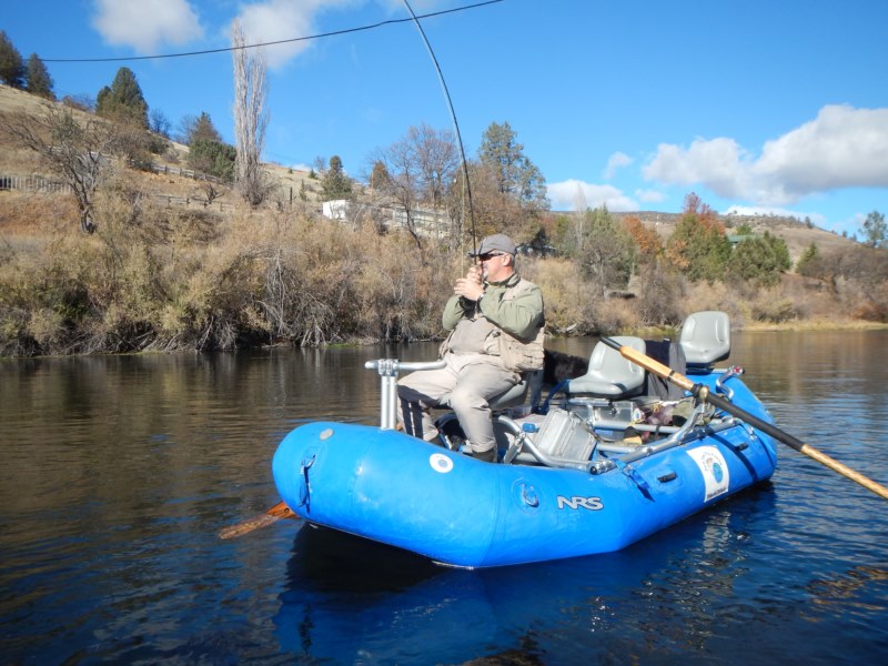 Steelhead fly fishing drift trips