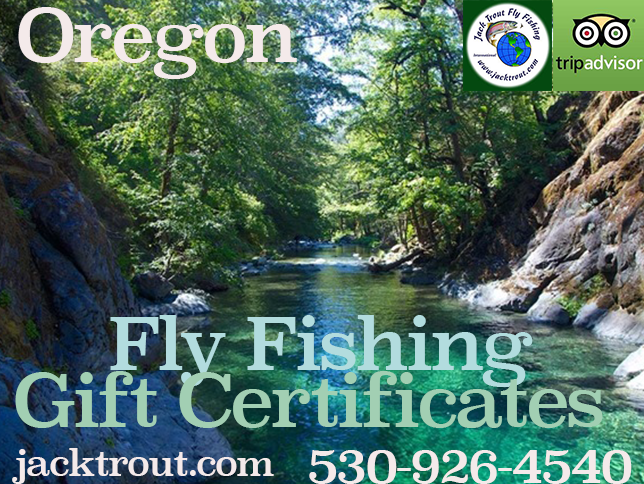 Fly fishing gift cards Oregon