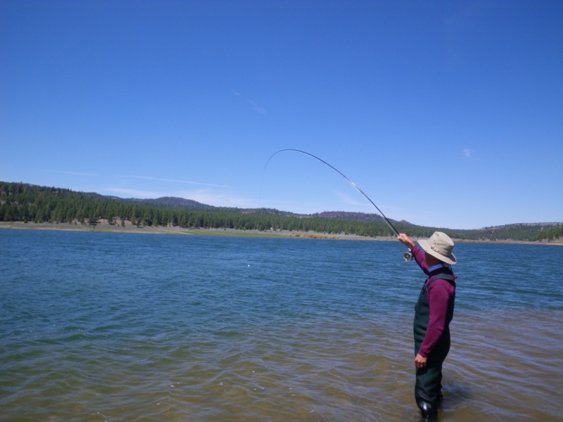 fly fishing guides Lake Davis Portola