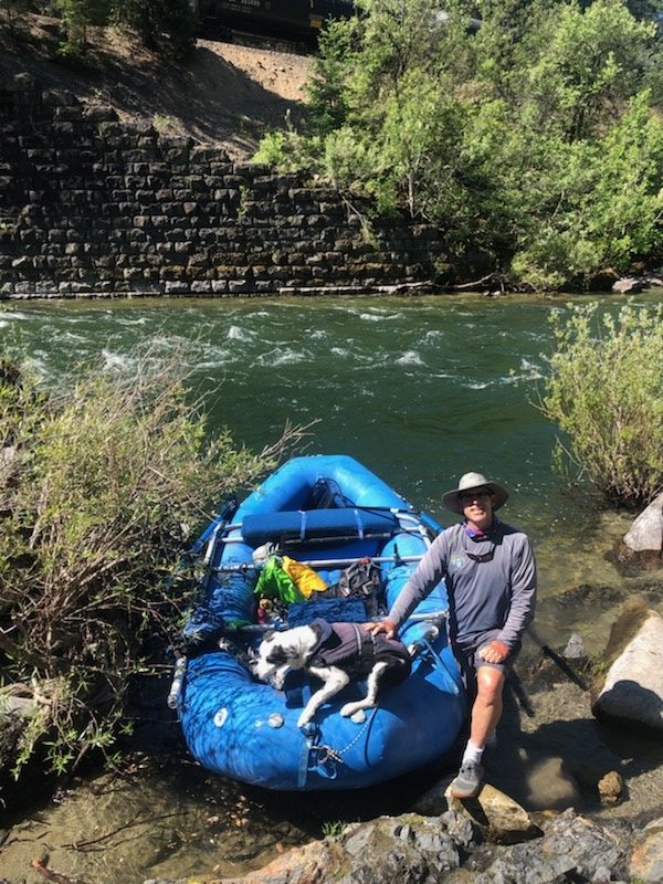 Jack Trout Upper Sac with Beef Dog