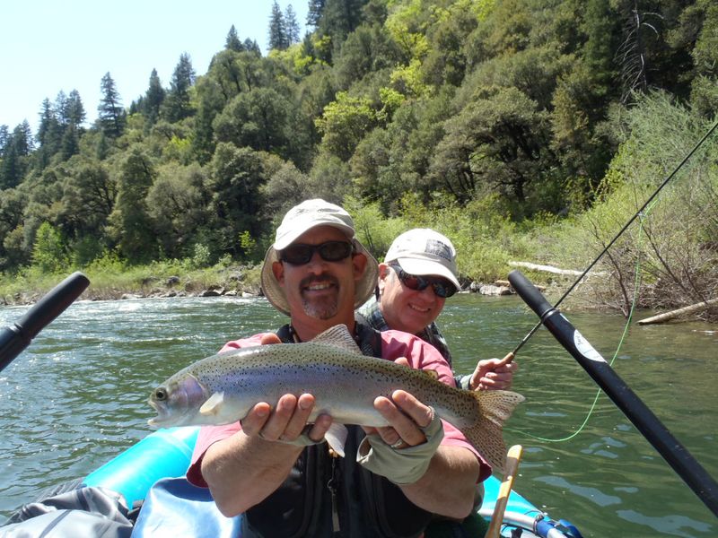 Floating Upper Sacramento Fly Fish