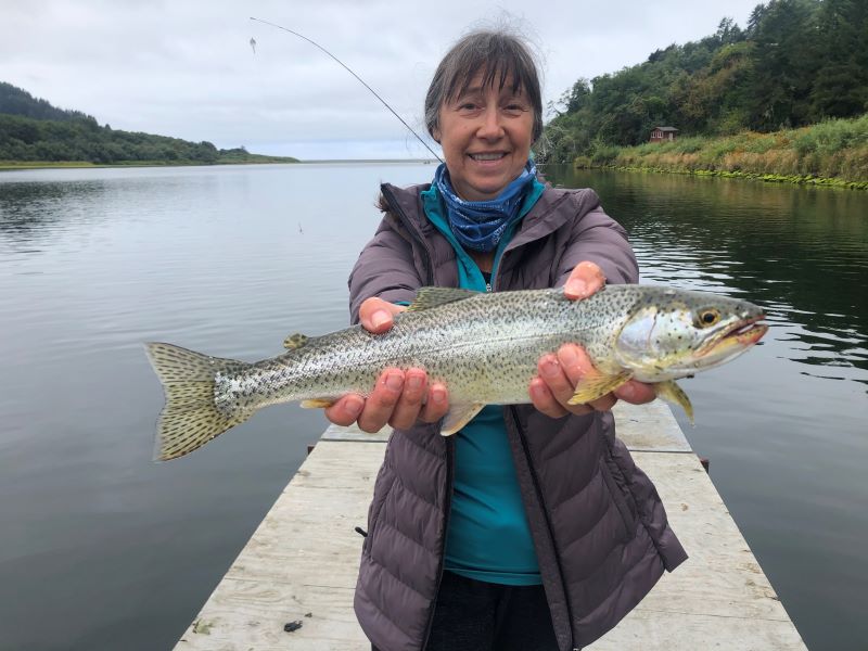 Coastal California fly fishing for cutthroat